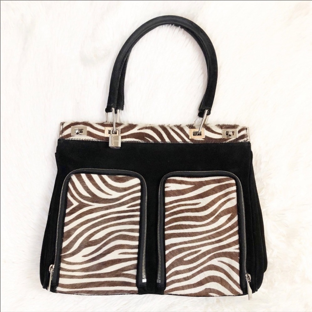 LANCEL Limited Édition Zebra Bag